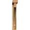 Ekena Millwork Imperial Block Rough Sawn Bracket w/ Offset Brace, Western Red Cedar, 4"W x 26"D x 26"H BKT0402X26X26IMP05RWR - alternate 4
